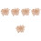 500Pcs Decorative Wooden Thumbtacks for Maps, Photos, and Notes 6