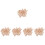 500Pcs Decorative Wooden Thumbtacks for Maps, Photos, and Notes 7