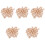 500Pcs Decorative Wooden Thumbtacks for Maps, Photos, and Notes 5