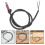 2Pcs Gas Furnace Flame Sensor High Sensitivity Detector For Burners 11