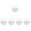 5Pcs Household Brush Cleaner Multi-Function Paint Holder Washer 5