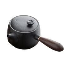 1St Zwarte Keramische Theepot Voor En Kantoor