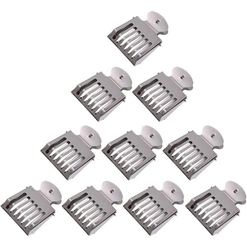 Stainless Steel Clips 10-Pack For Safe Queen Bee Capture And Handling Beekeeping Tools 1