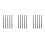 15 Pcs Black Plastic Fire Extinguisher Spray Hose Washer Tube Cup 6
