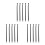 15 Pcs Black Plastic Fire Extinguisher Spray Hose Washer Tube Cup 4