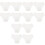 12 Pcs Disposable Maternity Underwear For Comfortable Wear White 3