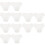 12 Pcs Disposable Maternity Underwear For Comfortable Wear White 7