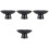 4Pcs Ceramic Cake Storage Stand High Base Display Tray Snacks Holder 4