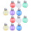 24 Pcs Christmas Drink Balls: Clear Plastic Fillable Ornaments 1