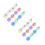 24 Pcs Christmas Drink Balls: Clear Plastic Fillable Ornaments 5