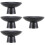 4Pcs Ceramic Cake Storage Stand High Base Display Tray Snacks Holder 8