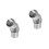 2Pcs Stainless Steel 45 Elbow Chimney Pipe For Stoves 5