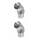 2Pcs Stainless Steel 45 Elbow Chimney Pipe For Stoves 7
