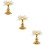 3Pcs Lotus Candle Stand Crystal Candlestick For Temple Prayers 9