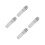 4Pcs Stainless Steel Pipe Connector For Clothes Drying Rod 10