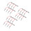 24 Pcs High Performance Spark Plug Wire Set For Engines 8