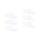 18 Pcs Household Glue Spreaders Wear-Resistant Convenient 4