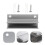 5Pcs Shower Door Bottom Guide And Bumper For Fixed Sliding Doors 5