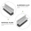 5Pcs Shower Door Bottom Guide And Bumper For Fixed Sliding Doors 6
