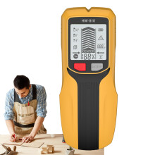Wall Scanner Multifunctional Handheld LCD Stud Finder For Renovation, Drywall, Plumbing, Cabinet Installation Yellow