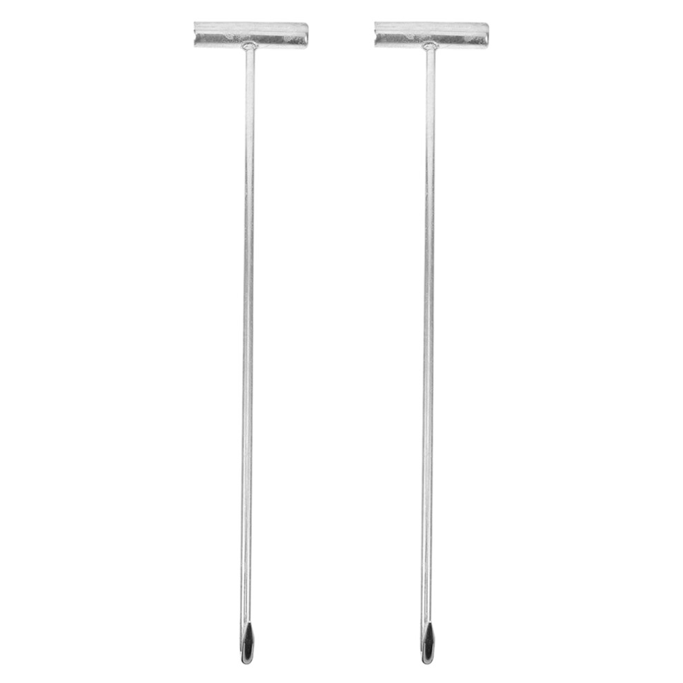 2Pcs Manhole Hook Drain Grate Lifter Tool 034170819087