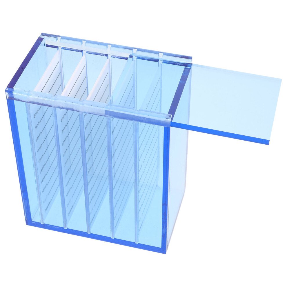 Vaguelly 3Pcs Multi Layer Eyelash Organizing Box Acrylic Lash Storage Holder