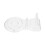 1Pc Acrylic Transparent Coffee Cup Display Rack Saucer Holder 5
