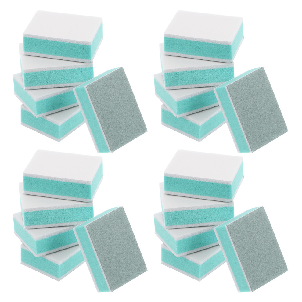Inoomp 50Pcs Nail Art Sponge Buffers And Shaping Files For Polishing
