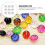 100St Duurzame Resin Knopen Voor Jas En DIY Projecten 11