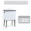 Kitchen Rubbish Recycling Press Top Bin 35L Removeable Compartment - Large 8