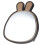3Pcs Wooden Animal Shaped Makeup Mirror With Stand 3