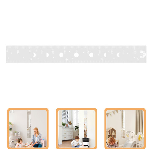 Decoratieve Spiegel Groeimeter Sticker Voor Kinderkamer 1