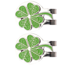 2 portable golf-ballmarker, hutclips für golfmützen, golfzubehör