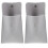 2St Snap Sieraden Pouch Grijs Geschenkverpakking En Bewaring 5