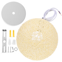 1St Rustieke Rattan Woondecoratie Lampenkap Voor Hal En Keuken
