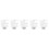 5Pcs Clear Nail Tips Display Stand Spiral Color Practice Holder 11