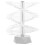 5Pcs Clear Nail Tips Display Stand Spiral Color Practice Holder 1