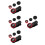 4 Sets Phone Camera Lens With Clip Fisheye Wide Angle Macro 10
