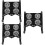 3 Sets Adjustable Laptop Cooling Pad With Fan For Notebook 9