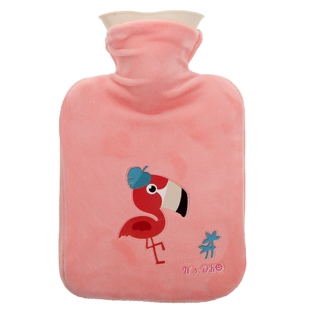 Artibetter Pink 3 Sets Portable Hand Warmer Hot Water Bag