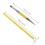 3Pcs Double-Ended Nail Art Brushes For Drawing And Dotting 2