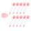 One Set Silicone Lip Applicators Makeup Tool 7