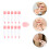 One Set Silicone Lip Applicators Makeup Tool 5