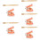 5 Sets Kids Teeth Care Educational Brushing Model 10