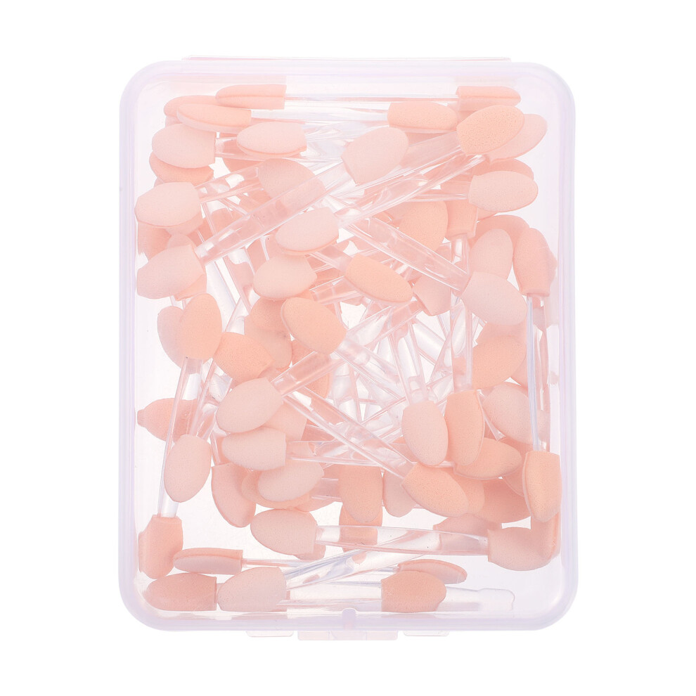 Inoomp 50Pcs Practical Eyeshadow Brushes Makeup Tools Applicators