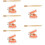 5 Sets Kids Teeth Care Educational Brushing Model 11
