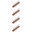 4 Sets Nails Display Stand Organizer Wooden Base Detachable Holder 10
