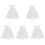 5Pcs Wedding Bridal Veil Short Veil Bride Hair Accessory With Bowknot 4