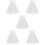5Pcs Wedding Bridal Veil Short Veil Bride Hair Accessory With Bowknot 10