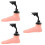 3Pcs Realistic Beige Nail Practice Model Manicure Display Fake 9